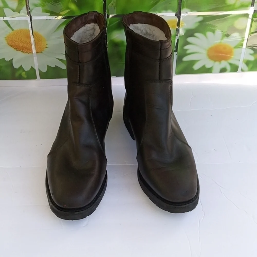 American Dexter USA Brogues Men's Boot, 11, Black Brown, Pre-owned
